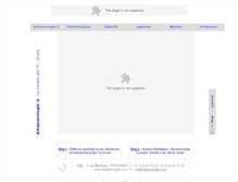 Tablet Screenshot of adojeunologie.com